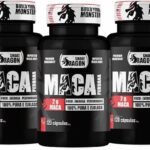 3x Maca Peruana Negra 120 Capsulas 2000mg Black Pura Premium Importada Para Homens e Mulheres Original