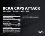 BCAA Attack 120 Cáps | 3VS Nutrition - Imagem 2