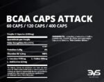 BCAA Attack 120 Cáps | 3VS Nutrition - Imagem 2