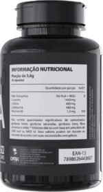 BCAA 3:1:1 Dark Lab, 60 Cápsulas, Aminoácidos, Recuperação Muscular - Imagem 3