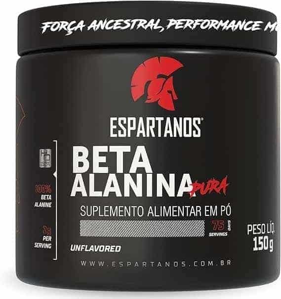 Beta-Alanina-100-Pura-–-Espartanos-150g.jpg Beta Alanina 100% Pura – Espartanos (150g) - Imagem 1