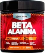 Beta Alanina 250g - 100% Puro Importado - Soldiers Nutrition