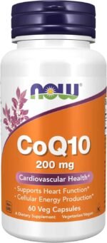 Coq 10, 200 mg - Now Foods - 60 - VegCap