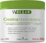 Creatina 220g Sabor Uva 220 gramas WVegan