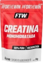 FTW Creatina Monohidratada 100% Pura - Explosão de Energia, Força e Resistência - Absorção Rápida para Ganho de Massa e Performance (Refil 1KG) - Imagem 3
