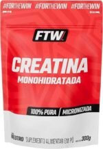 FTW Creatina Monohidratada 100% Pura - Explosão de Energia, Força e Resistência - Absorção Rápida para Ganho de Massa e Performance - Refil 300g - Imagem 3