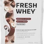 Fresh Whey Protein - Chocolate e Avelã Sachê 31g - 20g de Proteínas por Porção - Suplementos Naturais, Suplementação Treino Academia, Ganho Muscular Hipertrofia - DUX HUMAN HEALTH