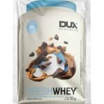 Fresh Whey Protein - Chocolate e Pasta de Amendoim Sachê 29g - 20g de Proteínas por Porção - Suplementos Naturais, Suplementação Treino Academia, Ganho Muscular Hipertrofia - DUX HUMAN HEALTH