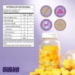 Guday Creatina Monoidratada em Gummies 60 Gomas Sabor Laranja – Suplementação Prática e Refrescante para Sua Rotina de Treinos - Imagem 2