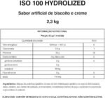 ISO 100-100% Hidrolyzed (2258g) Dymatize- Cookies - Imagem 2
