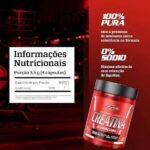 Integralmedica - Creatina em Cápsulas Hardcore - 100% Pura e Monohidratada - 60 Cápsulas - Imagem 2