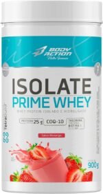 Isolate Prime Whey 900g Sabor Morango Bodyaction