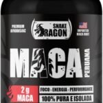 Maca Peruana Negra 120 Capsulas 2000mg Black Pura Premium Importada Para Homens e Mulheres Original 2g Por Dose