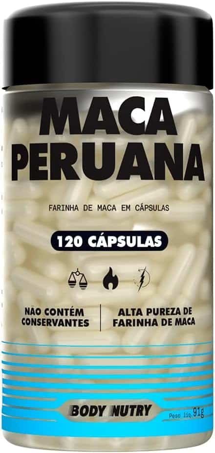 Maca-Peruana-Premium-2500mg-100-Pura-Pote-120-Capsulas-Materia-Prima-Importada-Para-Homens-e-Mulheres-Energia-Resistencia.jpg Maca Peruana Premium 2500mg 100% Pura Pote 120 Cápsulas Matéria Prima Importada Para Homens e Mulheres | Energia Resistência - Imagem 1