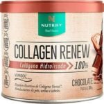 Nutrify - Collagen Renew Chocolate 300G - Colágeno Hidrolisado Verisol - Saúde e Beleza - Sabor Chocolate