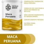 Ocean Drop Maca Peruana Dourada em Pó, 100% Vegano, 150g - Imagem 2