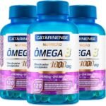 Ômega 3-3 unidades de 120 cápsulas - Catarinense