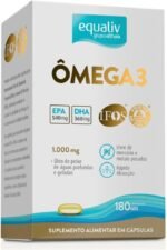Omega 3 óleo de peixe, 180 cápsulas gel, Equaliv - Imagem 3