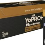 Pack YoPRO Bebida Láctea Energy Boost UHT Café Expresso 15G de Proteínas 250ml - 24 Unidades