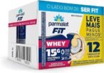 Parmalat Fit Bebida Proteica Coco com Batata Doce 15g de Proteína 250mL – 12 Unidades