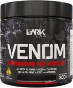Pré-Treino Venom Underground Dark Lab 300g, Maçã Verde, Estímulo Físico e Mental