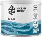 Suplemento Alimentar em Capsulas NAC de N-Acetil L-Cisteina 120 Capsulas de 500mg Ocean Drop