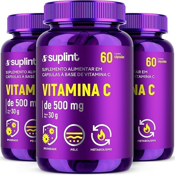 Vitamina-C-1000-mg-por-Dia-2-Capsulas-Suplemento-Vitaminico-Capsulas-Veganas-Sem-Gluten-e-Nao-Transgenico-–-60-Capsulas-3-Pack.jpg Vitamina C 1000 mg por Dia (2 Cápsulas) | Suplemento Vitamínico | Cápsulas Veganas, Sem Glúten e Não Transgênico – 60 Cápsulas (3 Pack) - Imagem 1