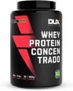 Whey Protein Concentrado Cookies Pote 900g – Contribui para o Ganho Muscular Hipertrofia – Dux Human Health