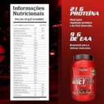 ntegralmédica - Whey Protein Concentrado Chocolate 100% Pure - 21g de Proteína por Scoop, Suplementação Alimentar Pós-Treino, Fórmula Enriquecida com BCAAs - Pote 900g - Imagem 2